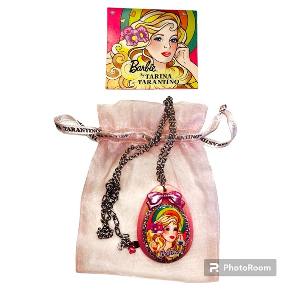 Highly Sought After TARINA TARANTINO BARBIE RARE NECKLACE - Picture 1 of 6